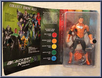 Hal Jordan (Orange Lantern) from Blackest Night - Exclusives manufactured by DC Direct [Front]
