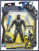 Erik Killmonger from Black Panther - Basic Series manufactured by Hasbro [Front]