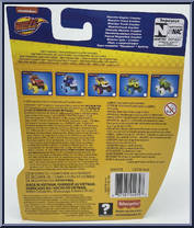 Monster Engine Crusher from Blaze and the Monster Machines - Die-Cast manufactured by Fisher-Price [Back]