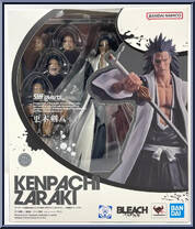 Zaraki Kenpachi from Bleach - S.H. Figuarts manufactured by Bandai [Front]