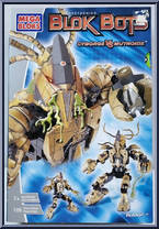 Warp from Blok Bots - Cyborgs vs. Mutroids manufactured by Mega Bloks [Front]