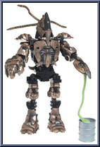 Warp from Blok Bots - Cyborgs vs. Mutroids manufactured by Mega Bloks [Loose]