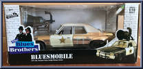 Bluesmobile (Chrome) (1/18 Scale) from Blues Brothers - Diecast manufactured by ERTL [Front]
