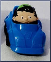 Wagon / Race Car from Bobby's World - Basic Series manufactured by McDonald's [Loose]