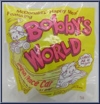 Wagon / Race Car from Bobby's World - Basic Series manufactured by McDonald's [Front]