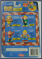 Jackhammering Bob from Bob the Builder - Basic Series manufactured by Playskool [Back]