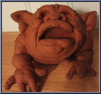 Blap (Brown) from Boglins - Basic Series manufactured by Mattel [Loose]