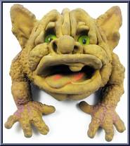 Blap (Green) from Boglins - Basic Series manufactured by Mattel [Loose]