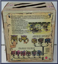 Boink from Boglins - Basic Series manufactured by Mattel [Back]