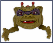 King Dwork from Boglins - Red Eyed King manufactured by TriAction Toys [Loose]