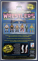 Blue Meanie (White Shirt) from Bone Crushing Wrestlers - Basic Series manufactured by FC Toys [Back]
