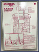 Fort Kerium - Command Center from BraveStarr - Accessories manufactured by Mattel [Back]