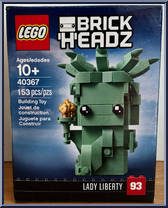 Lady Liberty #93 from BrickHeadz - Basic Series manufactured by Lego [Front]