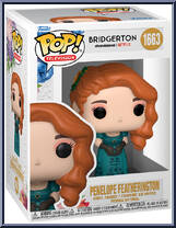 Penelope Featherington (Green Gown) from Bridgerton - Pop! Vinyl Figures manufactured by Funko [Front]