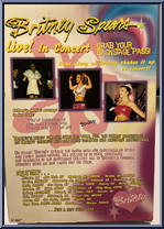 Britney Spears (Pink Plaid Skirt) from Britney Spears - Live In Concert manufactured by Play Along [Back]