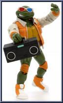 Michelangelo (Letterman) (Street Style) from Bst Axn - Teenage Mutant Ninja Turtles manufactured by Loyal Subjects [Loose]