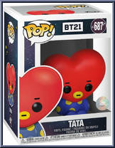 Tata from BT21 - Pop! Vinyl Figures manufactured by Funko [Front]