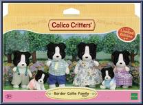 Border Collie Family Action Figure