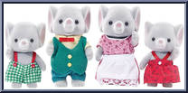 Ellwoods Elephant Family Action Figure