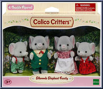 Ellwoods Elephant Family from Calico Critters - Basic Series manufactured by Epoch [Front]