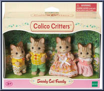Sandy Cat Family Action Figure