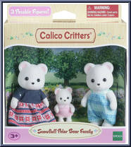 Snowfluff Polar Bear Family Action Figure