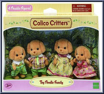 Toy Poodle Family Action Figure