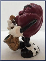 Saxophone Player from California Raisins - Original manufactured by CALRAB [Loose]