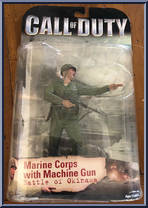 Marine Corps with Machine Gun from Call of Duty - Basic Series manufactured by McFarlane [Front]