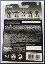 Gideon from Call of Duty - Series 5 manufactured by Mega Bloks [Back]
