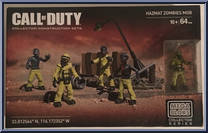 Hazmat Zombies Mob (64 Pieces) Action Figure