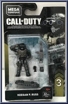 Keegan P. Russ from Call of Duty - Series 3 manufactured by Mega Bloks [Front]