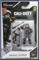 Specialist "Outrider" from Call of Duty - Series 2 manufactured by Mega Bloks [Front]