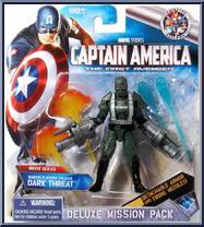 Marvel's Hydra Soldier (Dark Threat) from Captain America - The First Avenger - Deluxe Figures manufactured by Hasbro [Front]