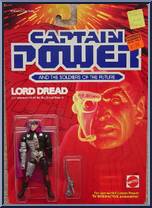 Lord Dread from Captain Power - Series 1 manufactured by Mattel [Front]