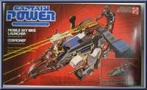 Mobile Skybike Launcher from Captain Power - Vehicles manufactured by Mattel [Front]
