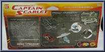 Spectrum Micro Set 3 from Captain Scarlet - Mini Vehicles manufactured by Bandai [Back]