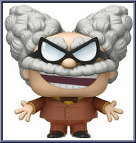 Professor Poopypants (Brown Suit) Action Figure