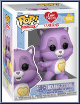 Bright Heart Raccoon from Care Bears - Cousins Pop! manufactured by Funko [Front]