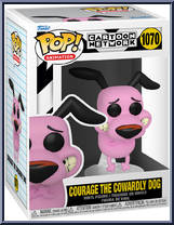 Courage the Cowardly Dog from Cartoon Network - Courage the Cowardly Dog Pop! manufactured by Funko [Front]