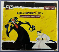 Samurai Jack & Aku from Cartoon Network - Wacky Wobblers manufactured by Funko [Back]