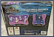 Collectible Figures with Whipstaff Manor from Casper - Gift Sets manufactured by Tyco [Back]