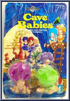 Purple / Green Hair from Cave Babies - Basic Series manufactured by Creata [Front]