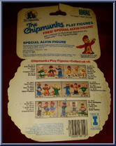 Sticks Theodore from Chipmunks - Play Pals manufactured by Ideal [Back]