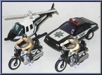 Police Set Action Figure