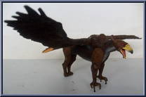 Castle Raid Gryphon and Edmund Pevensie from Chronicles of Narnia - Prince Caspian - Beast Riders manufactured by Jakks Pacific [Loose]