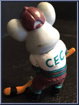 Chuck E Cheese (Hockey) (White Shirt) from Chuck E. Cheese's - PVC manufactured by Chuck E. Cheese's [Loose]