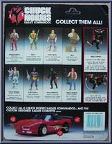 Ninja Serpent from Chuck Norris - Karate Kommandos - Basic Series manufactured by Kenner [Back]
