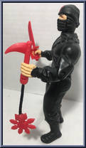 Ninja Warrior from Chuck Norris - Karate Kommandos - Basic Series manufactured by Kenner [Loose]