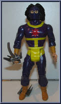 Super Ninja from Chuck Norris - Karate Kommandos - Basic Series manufactured by Kenner [Loose]